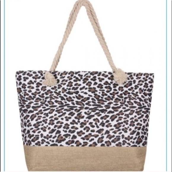 TOTE Leopard Luscious Huge Bag ~ Fill with Desires - Picture 2 of 8